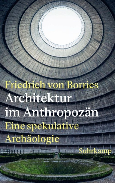 Buchcover und Innenansicht für das Buch: Architektur im Anthropozän