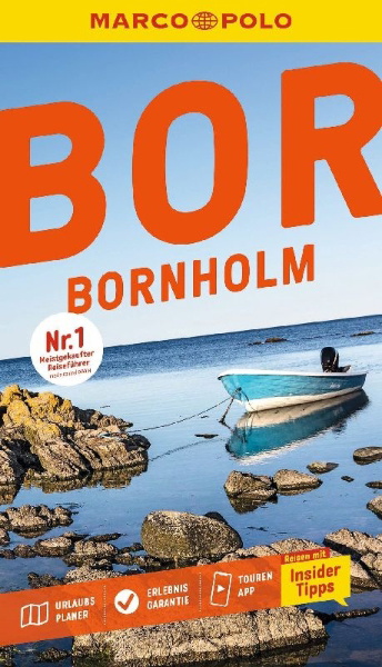 Buchcover und Innenansicht für das Buch: MARCO POLO Reiseführer Bornholm