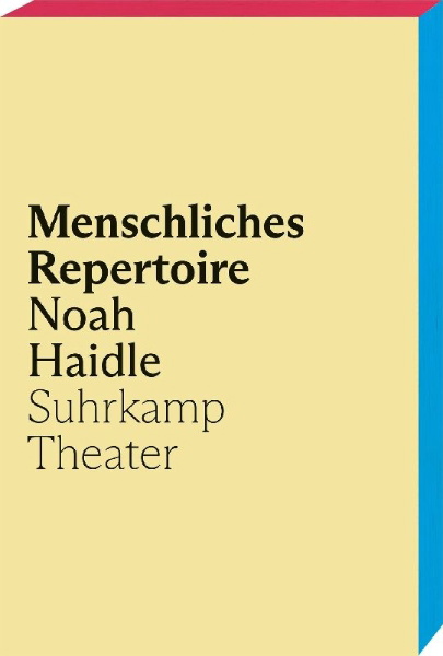 Buchcover und Innenansicht für das Buch: Human Repertory