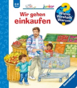 Buchcover und Innenansicht für das Buch: Wieso? Weshalb? Warum? junior, Band 50 - Wir gehen einkaufen