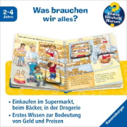 Buchcover und Innenansicht für das Buch: Wieso? Weshalb? Warum? junior, Band 50 - Wir gehen einkaufen
