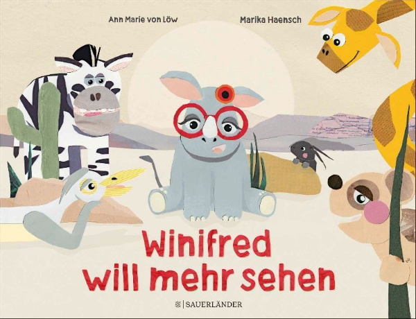 Buchcover und Innenansicht für das Buch: Winifred will mehr sehen