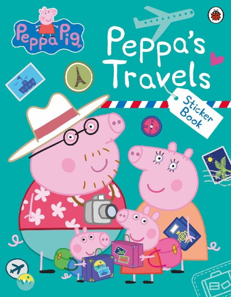 Buchcover und Innenansicht für das Buch: Peppa Pig: Travel