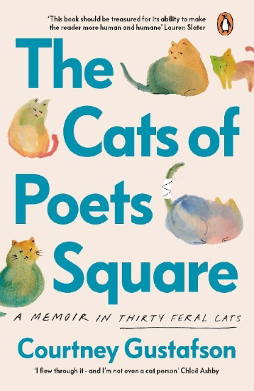 Buchcover und Innenansicht für das Buch: The Cats of Poets Square