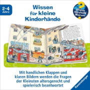 Buchcover und Innenansicht für das Buch: Wieso? Weshalb? Warum? junior, Band 2: Die Feuerwehr
