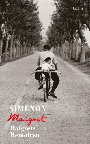 Buchcover und Innenansicht für das Buch: Les mémoires de Maigret