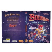 Buchcover und Innenansicht für das Buch: Bookmän: Alles Konfetti 