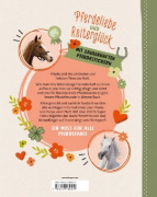 Buchcover und Innenansicht für das Buch: Pferdeliebe und Reiterglück - Alles, was du über Pferde und Ponys wissen musst