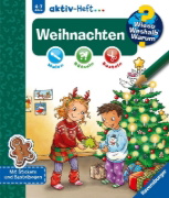 Buchcover und Innenansicht für das Buch: Wieso? Weshalb? Warum? aktiv-Heft - Weihnachten