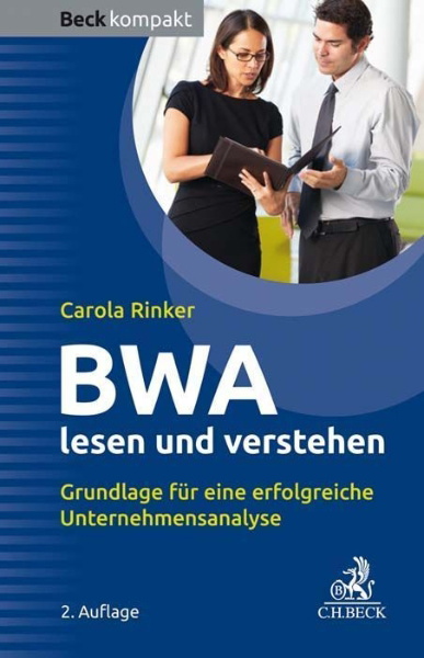 Buchcover und Innenansicht für das Buch: BWA lesen und verstehen