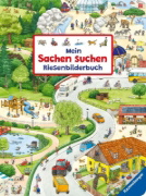 Buchcover und Innenansicht für das Buch: Mein Sachen suchen Riesenbilderbuch