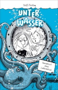 Buchcover und Innenansicht für das Buch: Unter Wasser. Ein Comicroman. Garantiert ohne Liebeskitsch