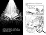 Buchcover und Innenansicht für das Buch: Unter Wasser. Ein Comicroman. Garantiert ohne Liebeskitsch