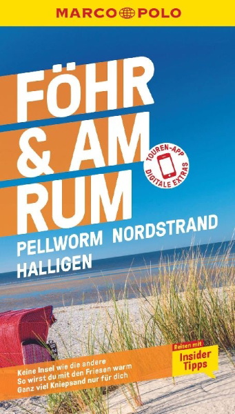 Buchcover und Innenansicht für das Buch: MARCO POLO Reiseführer Föhr, Amrum, Pellworm, Nordstrand, Halligen