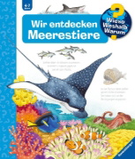 Buchcover und Innenansicht für das Buch: Wieso? Weshalb? Warum?, Band 27: Wir entdecken Meerestiere