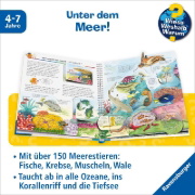 Buchcover und Innenansicht für das Buch: Wieso? Weshalb? Warum?, Band 27: Wir entdecken Meerestiere