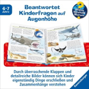 Buchcover und Innenansicht für das Buch: Wieso? Weshalb? Warum?, Band 27: Wir entdecken Meerestiere