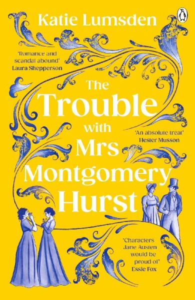 Buchcover und Innenansicht für das Buch: The Trouble With Mrs Montgomery Hurst