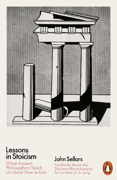 Buchcover und Innenansicht für das Buch: Lessons in Stoicism