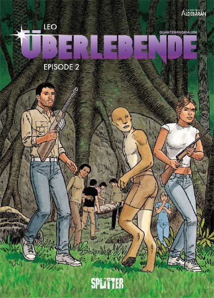 Buchcover und Innenansicht für das Buch: Survivants