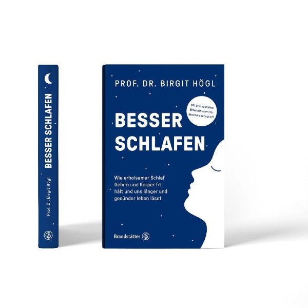 Buchcover und Innenansicht für das Buch: Besser schlafen
