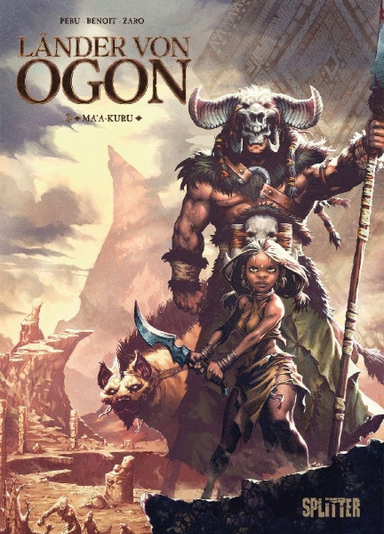 Buchcover und Innenansicht für das Buch: Länder von Ogon. Band 3