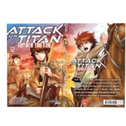Buchcover und Innenansicht für das Buch: Shingeki no Kyojin - Before the Fall