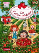 Buchcover und Innenansicht für das Buch: Die Erdbeermädchen