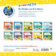 Buchcover und Innenansicht für das Buch: Wieso? Weshalb? Warum? junior AKTIV - Fahrzeuge