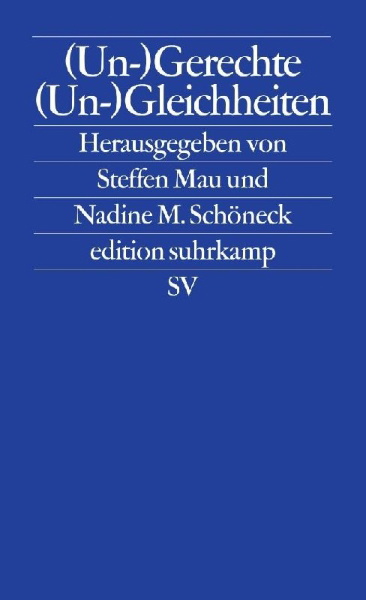 Buchcover und Innenansicht für das Buch: (Un-)Gerechte (Un-)Gleichheiten