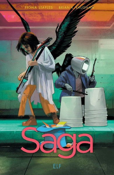 Buchcover und Innenansicht für das Buch: Saga Volume 11