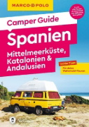 Buchcover und Innenansicht für das Buch: MARCO POLO Camper Guide Spanien: Mittelmeerküste, Katalonien & Andalusien