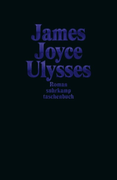 Buchcover und Innenansicht für das Buch: Ulysses Jubiläumsausgabe Dunkelblau