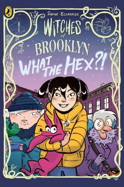 Buchcover und Innenansicht für das Buch: Witches of Brooklyn 02: What the Hex?!