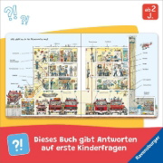 Buchcover und Innenansicht für das Buch: Bagger, Traktor, Müllabfuhr!