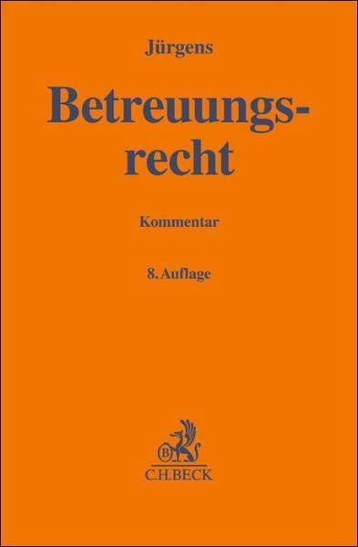 Buchcover und Innenansicht für das Buch: Betreuungsrecht