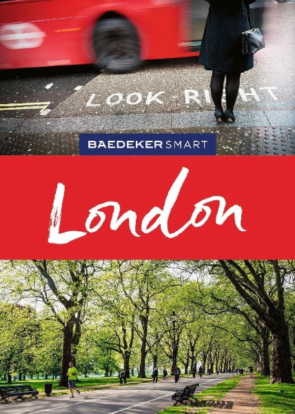 Buchcover und Innenansicht für das Buch: Baedeker SMART Reiseführer London