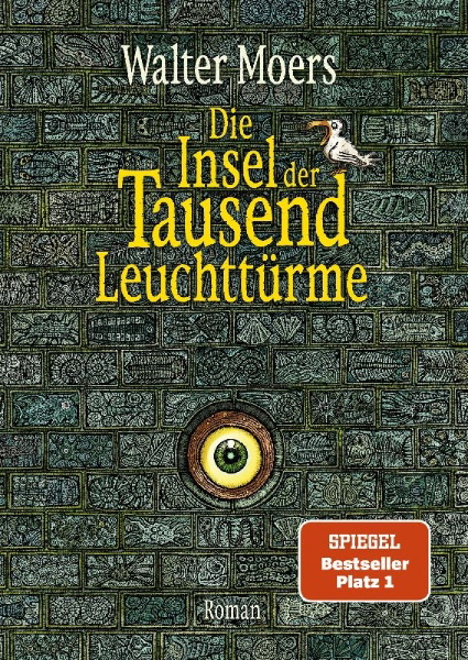 Buchcover und Innenansicht für das Buch: Die Insel der Tausend Leuchttürme