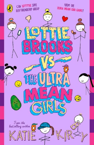 Buchcover und Innenansicht für das Buch: Lottie Brooks vs The Ultra Mean Girls