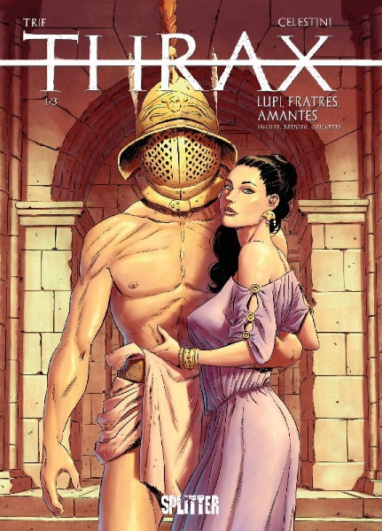 Buchcover und Innenansicht für das Buch: Thrace 1