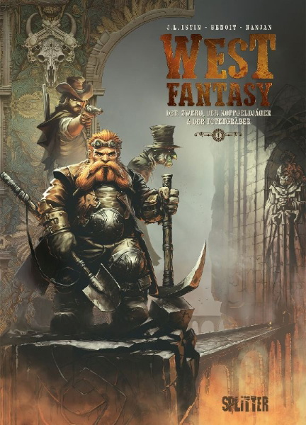 Buchcover und Innenansicht für das Buch: West Fantasy 1