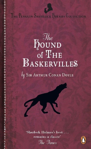 Buchcover und Innenansicht für das Buch: The Hound of the Baskervilles