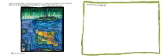 Buchcover und Innenansicht für das Buch: Kunst-Malbuch Hundertwasser