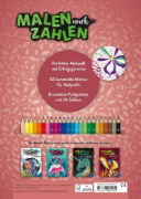 Buchcover und Innenansicht für das Buch: Malen nach Zahlen - Mindful Moments