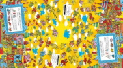Buchcover und Innenansicht für das Buch: Where is Wally? The Great games Speed Search