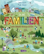 Buchcover und Innenansicht für das Buch: So sind Familien
