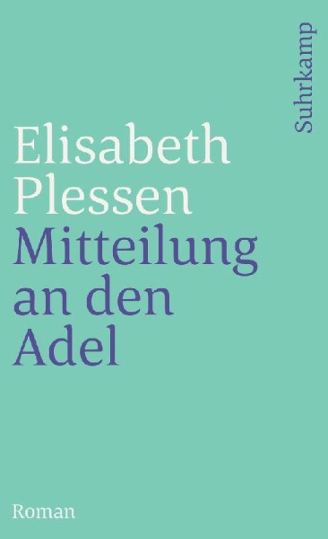 Buchcover und Innenansicht für das Buch: Mitteilung an den Adel
