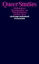 Buchcover und Innenansicht für das Buch: Queer Studies