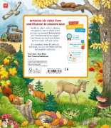Buchcover und Innenansicht für das Buch: Mein großes Sachen suchen: Bei uns im Wald