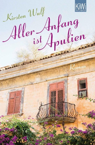 Buchcover und Innenansicht für das Buch: Aller Anfang ist Apulien
